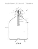 Bag Intended For Being Applied In An External Container For Forming A     Pressure Vessel With Two Separate Compartments, Pressure Vessel And     Series Of Pressure Vessels Having Diverse Dimensions Fabricated With Such     A Bag, As Well As Method For Fabricating Such A Series Of Pressure     Vessels diagram and image