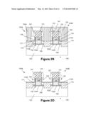 METHODS OF FORMING SEMICONDUCTOR DEVICES WITH SELF-ALIGNED CONTACTS AND     THE RESULTING DEVICES diagram and image