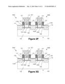 METHODS OF FORMING SEMICONDUCTOR DEVICES WITH SELF-ALIGNED CONTACTS AND     THE RESULTING DEVICES diagram and image