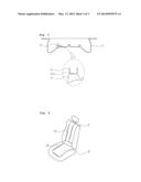 Fastening tape for seat pad and seat pad having the sam diagram and image