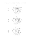 METHOD FOR OPENING/CLOSING OF A SECURE HANDS-FREE ACCESS BY DETECTION OF     MOVEMENT OF A LOWER MEMBER OF A USER diagram and image