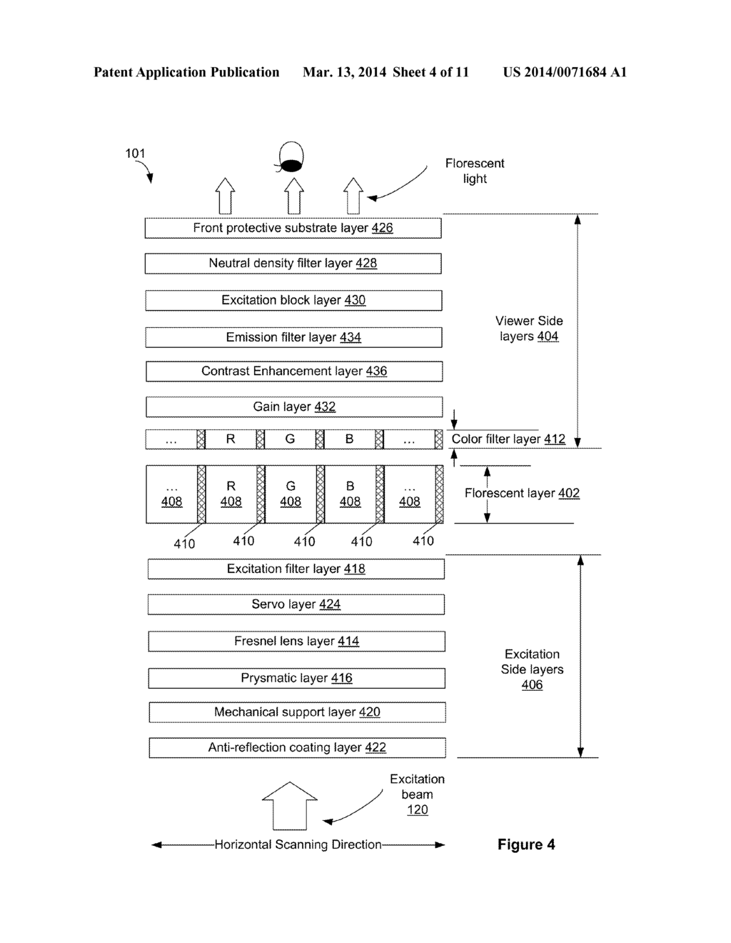 REDUCTION OF INTENSITY RINGING IN FLUORESCENT DISPLAYS - diagram, schematic, and image 05