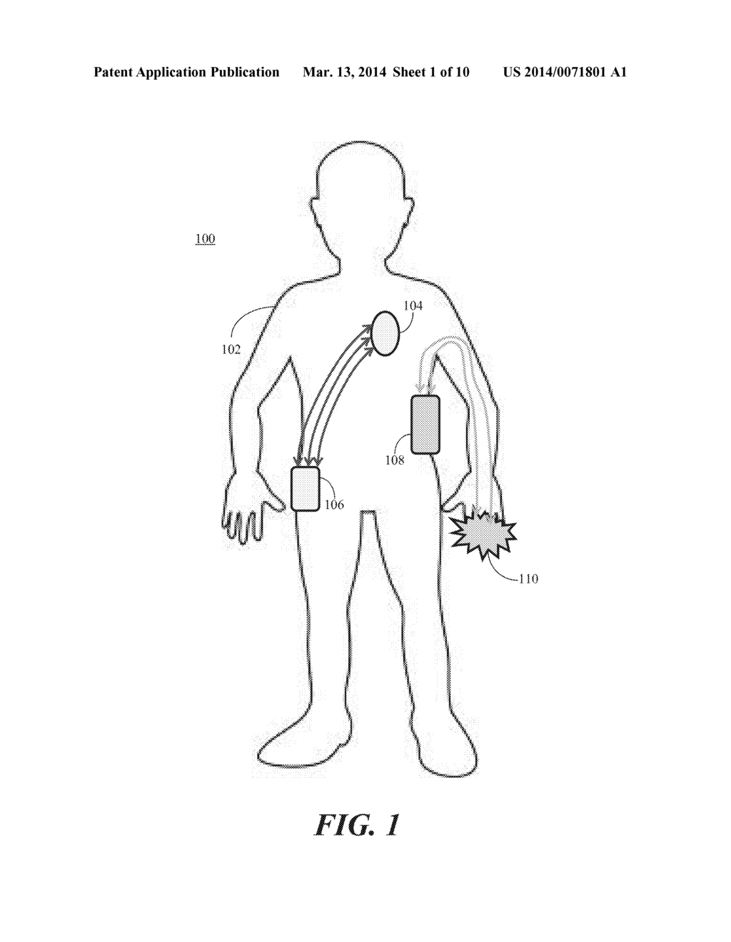 METHOD AND SYSTEM FOR HIGH BANDWIDTH AND LOW POWER BODY CHANNEL     COMMUNICATION - diagram, schematic, and image 02