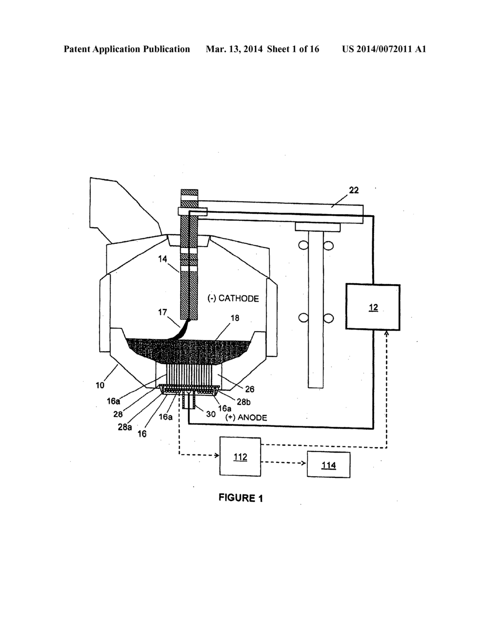 Sensor system for bottom electrodes of an electric arc furnace - diagram, schematic, and image 02