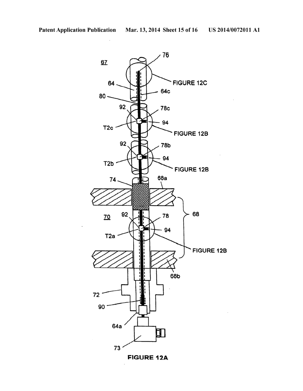 Sensor system for bottom electrodes of an electric arc furnace - diagram, schematic, and image 16