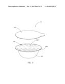 AROMA-DIFFUSING HEATING DEVICE USING A REPLACEABLE AROMA CAPSULE AND THE     AROMA CAPSULE diagram and image