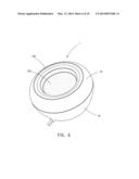 AROMA-DIFFUSING HEATING DEVICE USING A REPLACEABLE AROMA CAPSULE AND THE     AROMA CAPSULE diagram and image