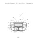 AROMA-DIFFUSING HEATING DEVICE USING A REPLACEABLE AROMA CAPSULE AND THE     AROMA CAPSULE diagram and image