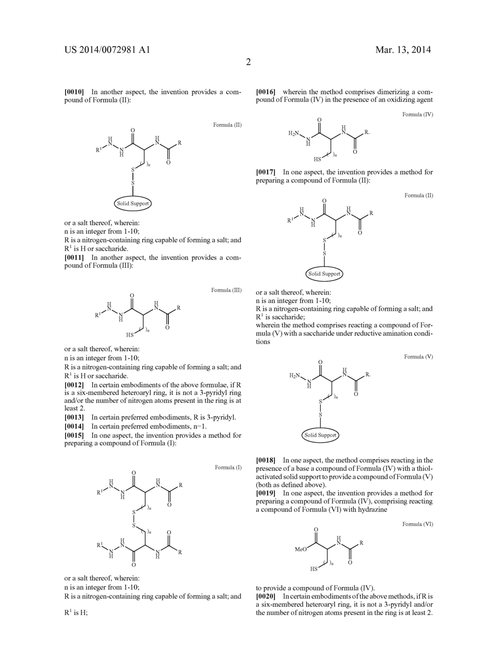 CYSTEINE HYDRAZIDE NICOTINAMIDE FOR GLYCOMICS AND GLYCOPROTEOMICS USES - diagram, schematic, and image 33