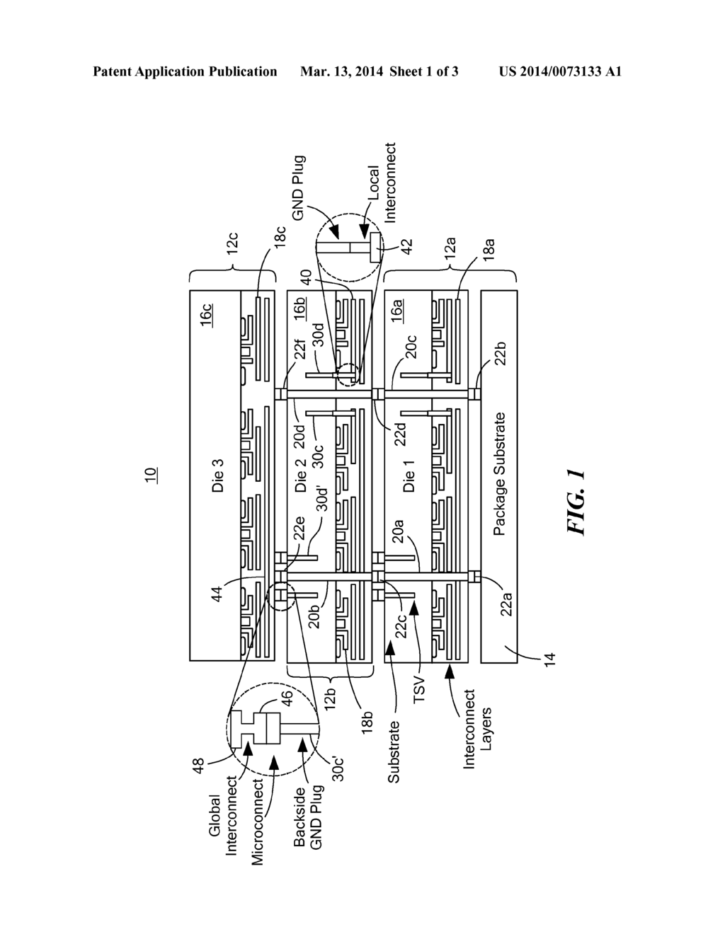 METHOD TO MITIGATE THROUGH-SILICON VIA-INDUCED SUBSTRATE NOISE - diagram, schematic, and image 02