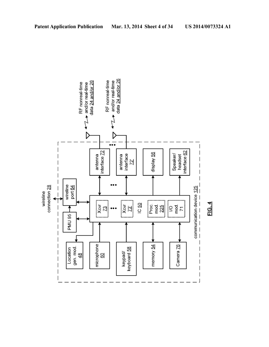 MULTISERVICE COMMUNICATION DEVICE WITH LOGICAL CONTROL CHANNEL - diagram, schematic, and image 05