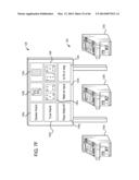 GAMING SYSTEM AND METHOD WHICH ENABLES MULTIPLE PLAYERS TO SIMULTANEOUSLY     PLAY MULTIPLE INDIVIDUAL GAMES OR GROUP GAMES ON A CENTRAL DISPLAY diagram and image