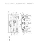 GAMING SYSTEM AND METHOD WHICH ENABLES MULTIPLE PLAYERS TO SIMULTANEOUSLY     PLAY MULTIPLE INDIVIDUAL GAMES OR GROUP GAMES ON A CENTRAL DISPLAY diagram and image