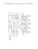 GAMING SYSTEM AND METHOD WHICH ENABLES MULTIPLE PLAYERS TO SIMULTANEOUSLY     PLAY MULTIPLE INDIVIDUAL GAMES OR GROUP GAMES ON A CENTRAL DISPLAY diagram and image