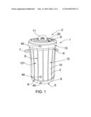 Supple Impact Simulated Trash Can Assembly diagram and image