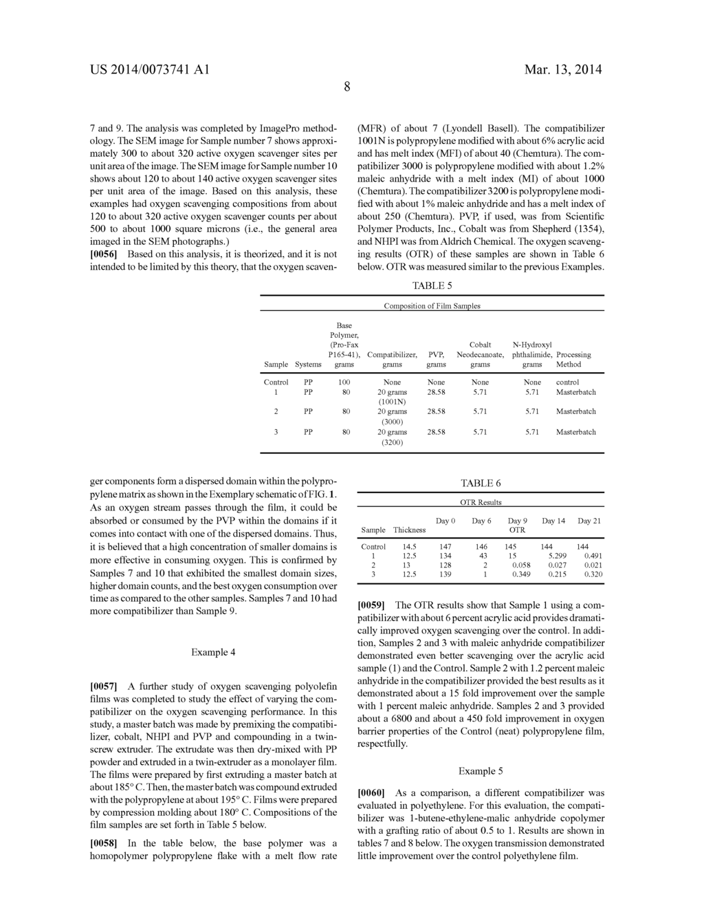 Oxygen Scavenger System In A Polyolefin Matrix - diagram, schematic, and image 12