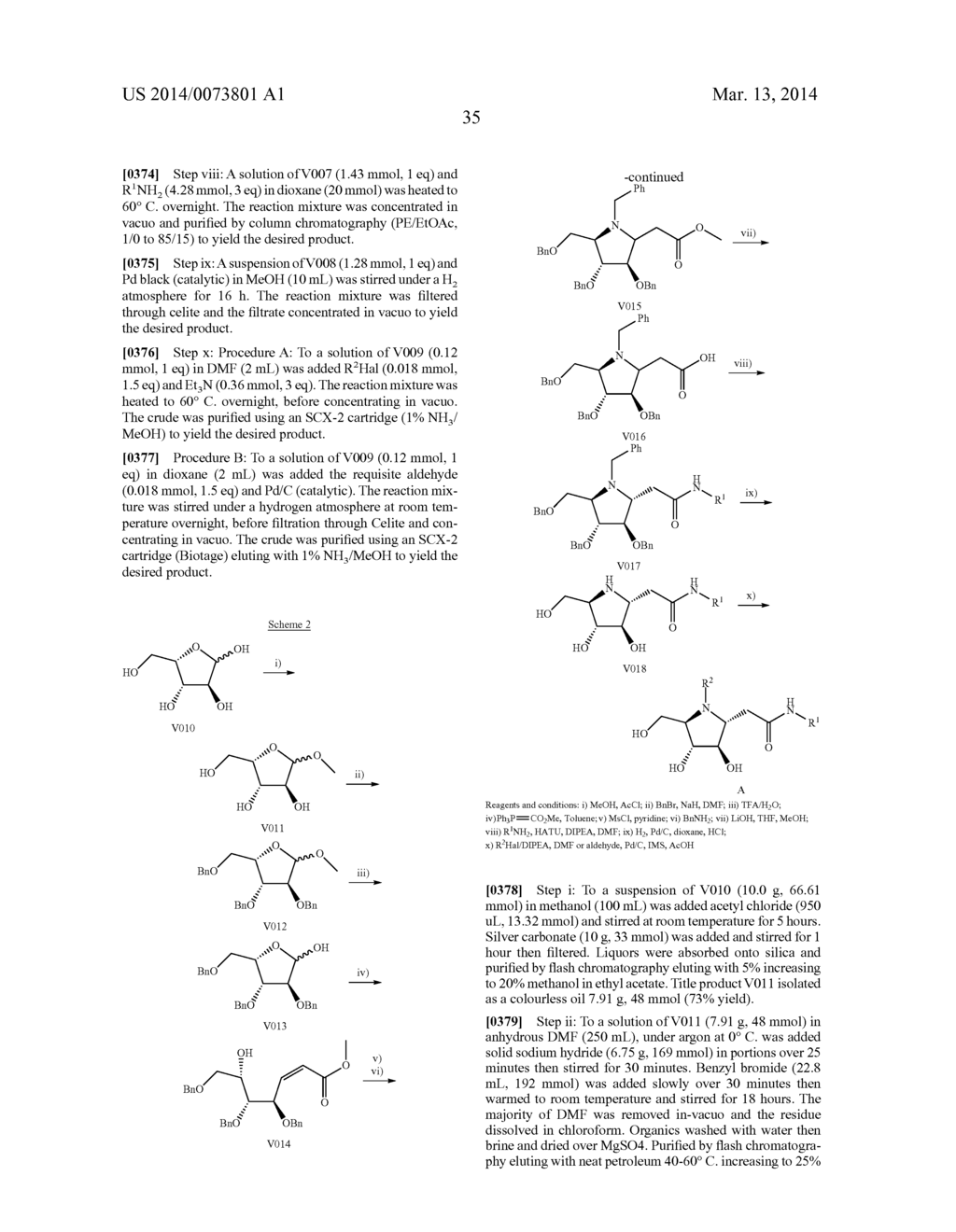 PYRROLIDINE DERIVATIVES AS SELECTIVE GLYCOSIDASE INHIBITORS AND USES     THEREOF - diagram, schematic, and image 37