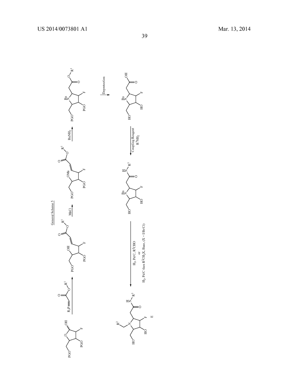 PYRROLIDINE DERIVATIVES AS SELECTIVE GLYCOSIDASE INHIBITORS AND USES     THEREOF - diagram, schematic, and image 41