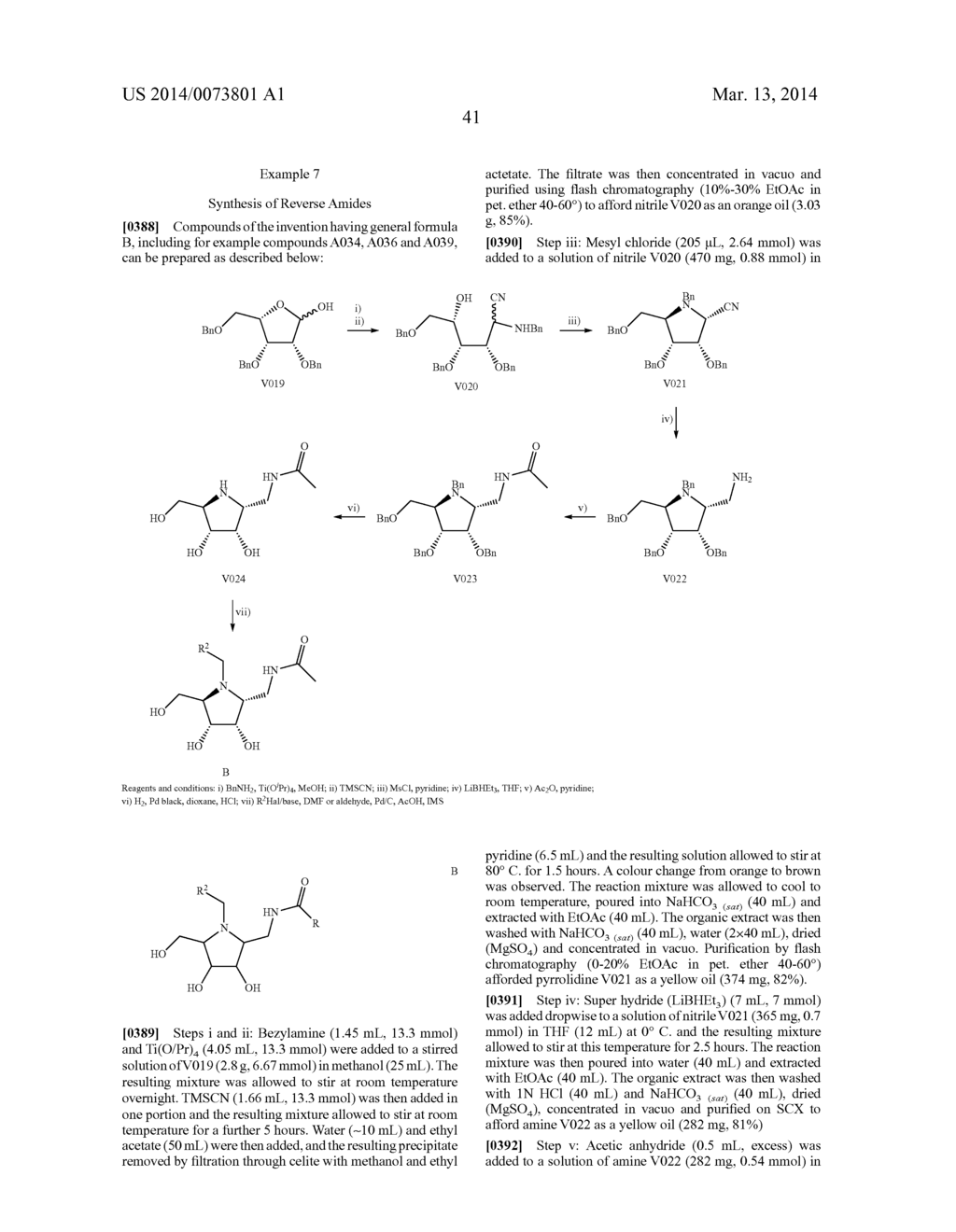PYRROLIDINE DERIVATIVES AS SELECTIVE GLYCOSIDASE INHIBITORS AND USES     THEREOF - diagram, schematic, and image 43