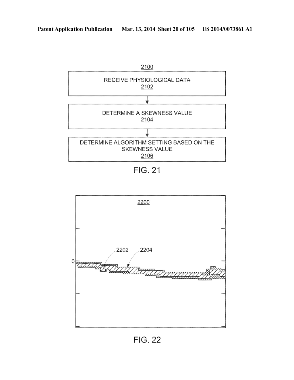 METHODS AND SYSTEMS FOR DETERMINING NOISE INFORMATION FROM A PHYSIOLOGICAL     SIGNAL - diagram, schematic, and image 21