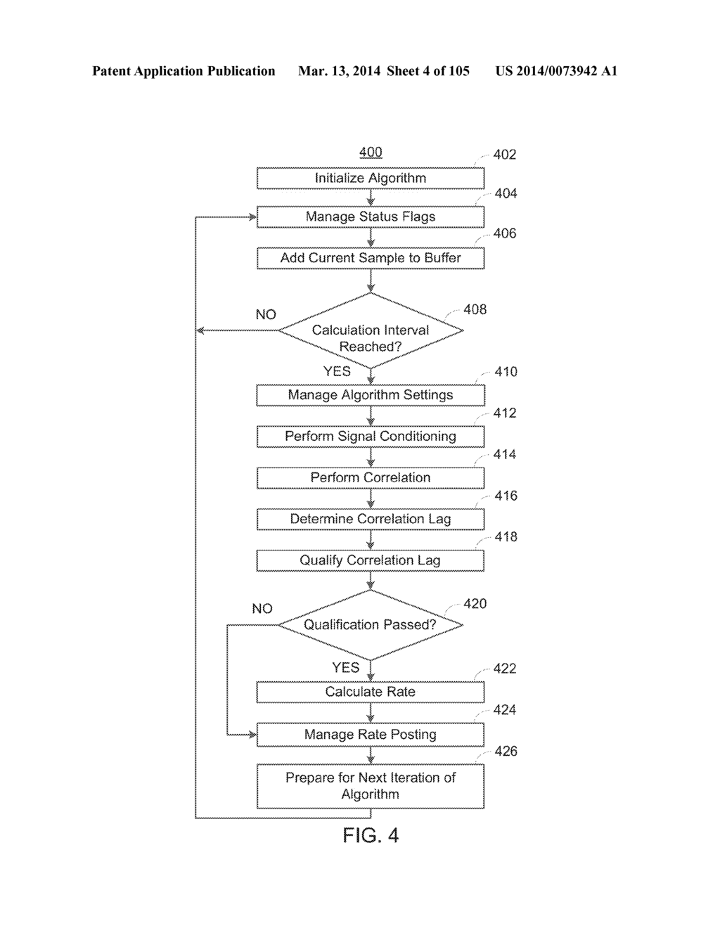 METHODS AND SYSTEMS FOR QUALIFYING A CORRELATION LAG VALUE BASED ON     SKEWNESS - diagram, schematic, and image 05