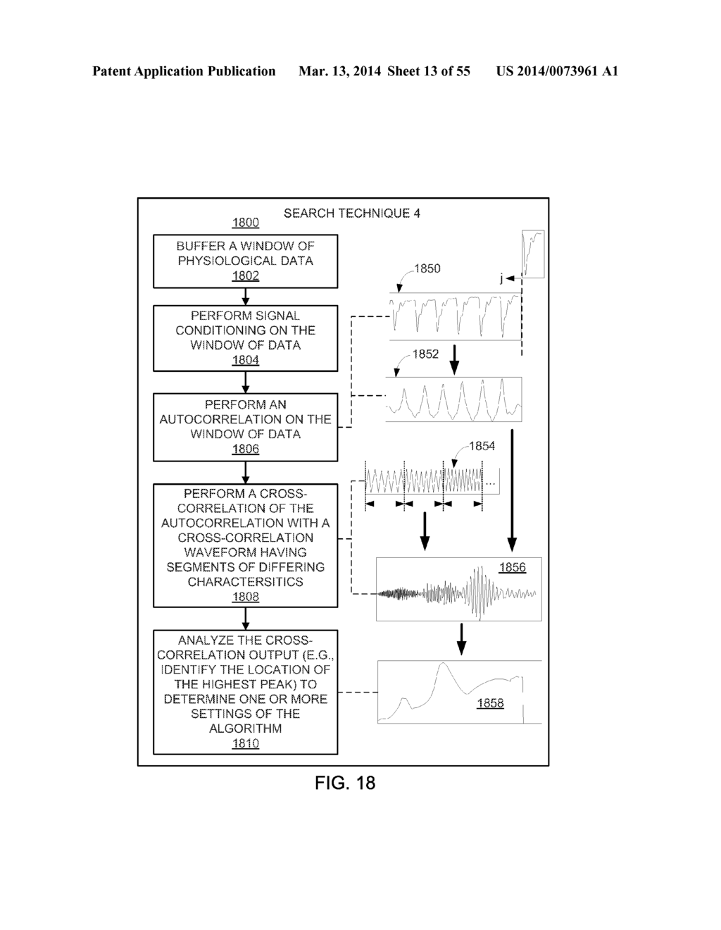 METHODS AND SYSTEMS FOR QUALIFYING PHYSIOLOGICAL VALUES BASED ON SYMMETRY     ASSOCIATED WITH A CROSS-CORRELATION SEQUENCE - diagram, schematic, and image 14