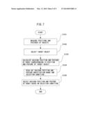 PICKUP DEVICE CAPABLE OF DETERMINING HOLDING POSITION AND POSTURE OF ROBOT     BASED ON SELECTION CONDITION diagram and image