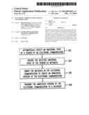 Electronic Communication Warning and Modification diagram and image