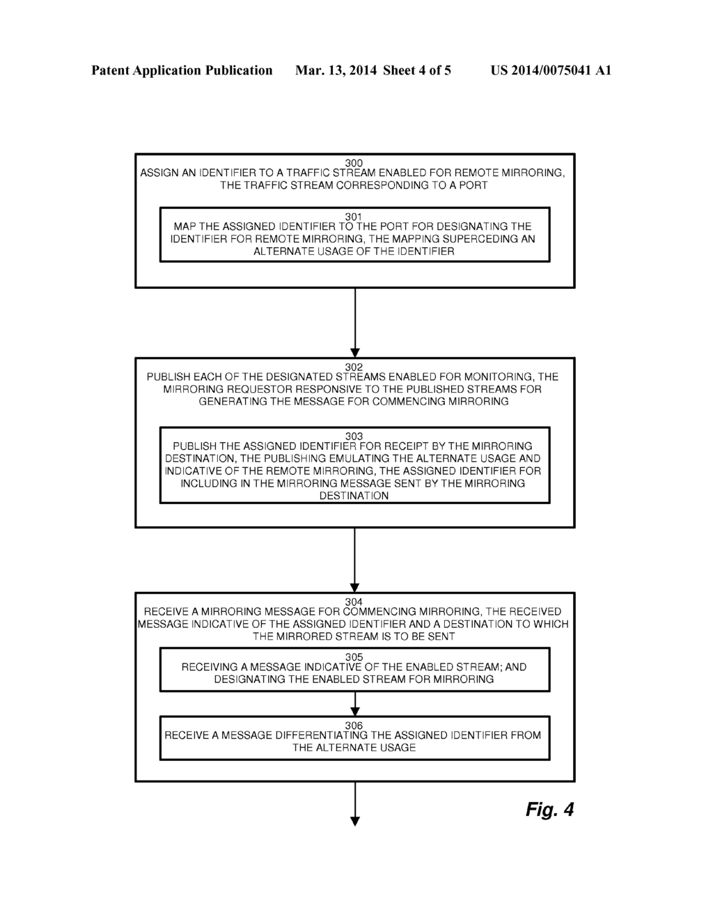 SYSTEM AND METHOD FOR DATA STREAM MIRRORING - diagram, schematic, and image 05