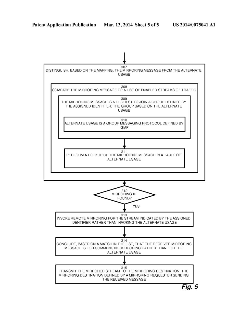 SYSTEM AND METHOD FOR DATA STREAM MIRRORING - diagram, schematic, and image 06