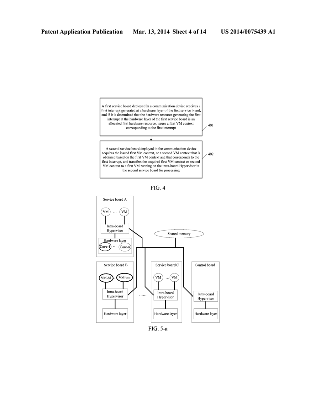 VIRTUALIZATION MANAGEMENT METHOD AND RELATED APPARATUSES FOR MANAGING     HARDWARE RESOURCES OF A COMMUNICATION DEVICE - diagram, schematic, and image 05