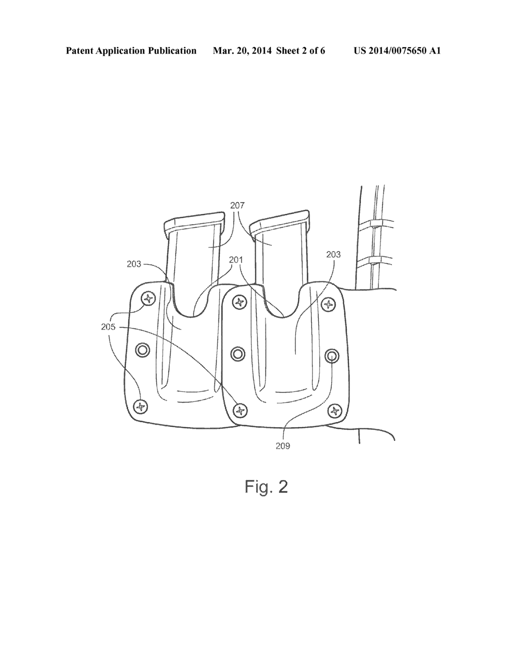 TACTICAL GUN BELT SYSTEM - diagram, schematic, and image 03