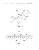 SURFACE COVERINGS HAVING A PLURALITY OF OVERLAPPING ELEMENTS AND METHODS     FOR FORMING SAME diagram and image