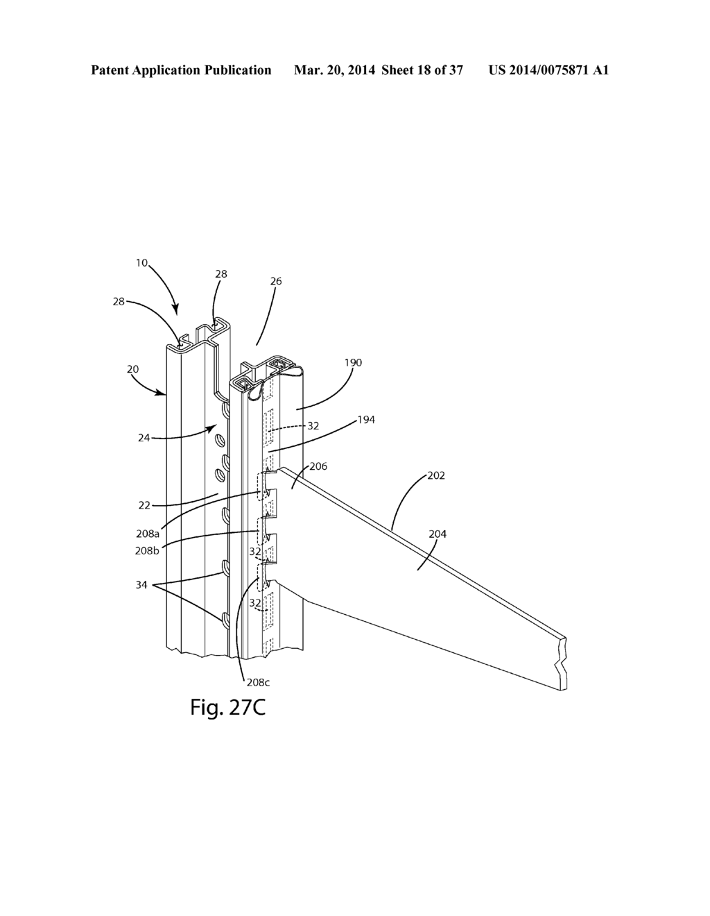 FLOOR-TO-CEILING PARTITION WALL ASSEMBLY - diagram, schematic, and image 19