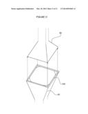 FRAME SUPPORT FOR A HOOD VENT MEASUREMENT DEVICE diagram and image