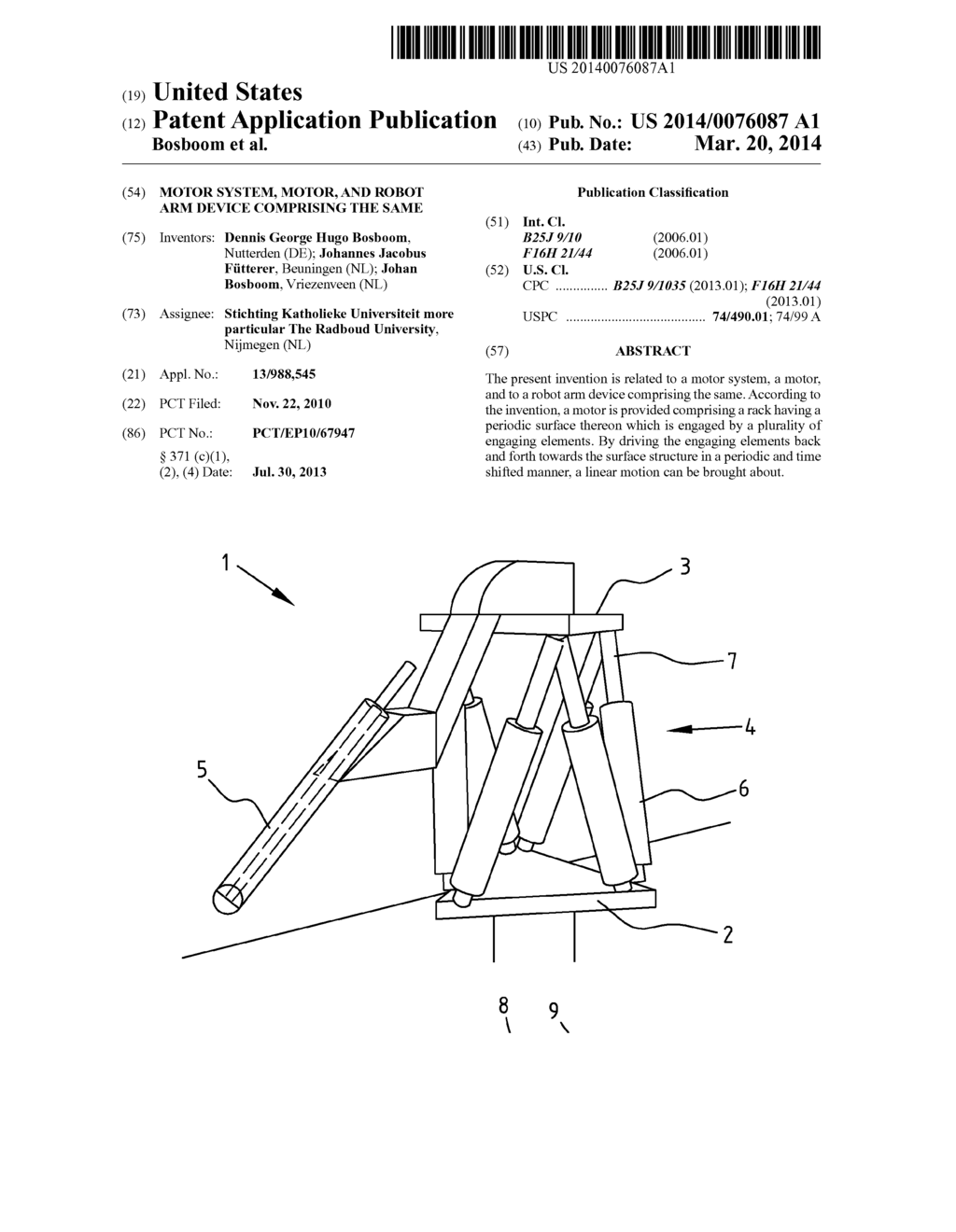 MOTOR SYSTEM, MOTOR, AND ROBOT ARM DEVICE COMPRISING THE SAME - diagram, schematic, and image 01