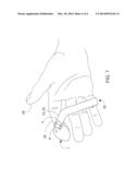 HANDLED PLECTRUM AND STRAP-RETAINER ASSEMBLY diagram and image