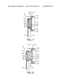 PATIENT INTERFACE DEVICE INCLUDING A PNEUMATICALLY ADJUSTING FOREHREAD     SUPPORT diagram and image