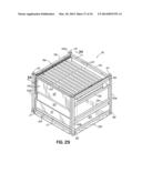 Container Having Metal Outer Frame For Supporting L-Shaped Tracks diagram and image