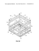 Container Having Metal Outer Frame For Supporting L-Shaped Tracks diagram and image