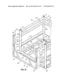 Container Having Metal Outer Frame For Supporting L-Shaped Tracks diagram and image