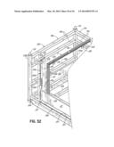 Container Having Metal Outer Frame For Supporting L-Shaped Tracks diagram and image