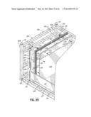 Container Having Metal Outer Frame For Supporting L-Shaped Tracks diagram and image