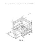 Container Having Metal Outer Frame For Supporting L-Shaped Tracks diagram and image