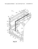 Container Having Metal Outer Frame For Supporting L-Shaped Tracks diagram and image