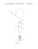 Air Relief Valve Structure of Pressure Cooker diagram and image