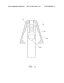 Air Relief Valve Structure of Pressure Cooker diagram and image