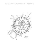 Grinding Mill With Cable Grinding Arms diagram and image