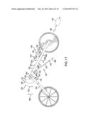 FOLDING BICYCLE AND METHOD OF USE diagram and image