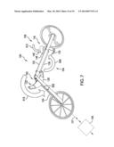 FOLDING BICYCLE AND METHOD OF USE diagram and image